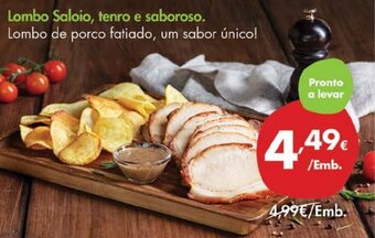 Lombo Saloio, Tenro e Saboroso