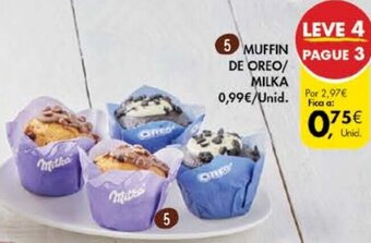 Pingo Doce Muffin de Oreo/Milka promoção
