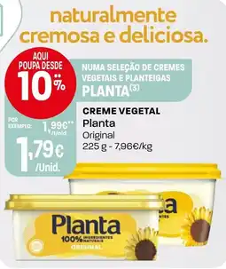 Intermarché Creme vegetal Planta promoção