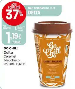 Intermarché Go chill delta caramel macchiato promoção