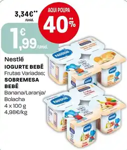 Intermarché Nestlé iogurte bebe frutas variadas; promoção