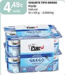 Intermarché Iogurte tipo grego porsi promoção
