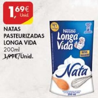 Pingo Doce Natas Pasteurizadas Longa Vida 200ml promoção