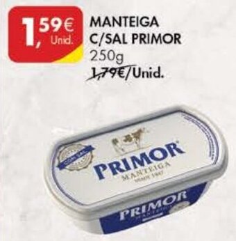 Pingo Doce Manteiga c/Sal Primor 250g promoção