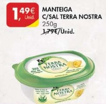 Manteiga c/Sal Terra Nostra 250g