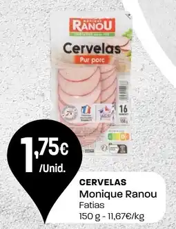 Intermarché Cervelas monique ranou promoção