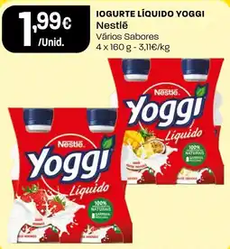 Intermarché Iogurte líquido yoggi Nestlé promoção