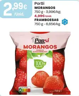 Intermarché PorSi Morangos promoção