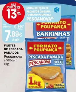 Intermarché Filetes de pescada panados promoção