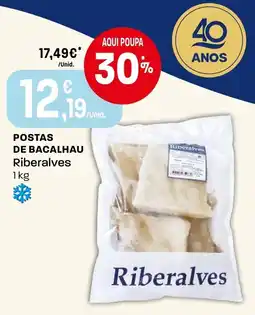 Intermarché Postas de bacalhau riberalves promoção