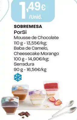 Intermarché Sobremesa PorSi promoção