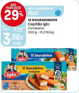 Intermarché 12 douradinhos capitão iglo forníssimo promoção