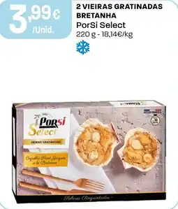 Intermarché 2 vieiras gratinadas bretanha PorSi Select promoção