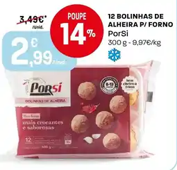 Intermarché 12 bolinhas de alheira p/ forno porsi promoção