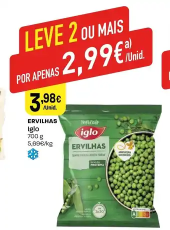 Intermarché Ervilhas iglo promoção
