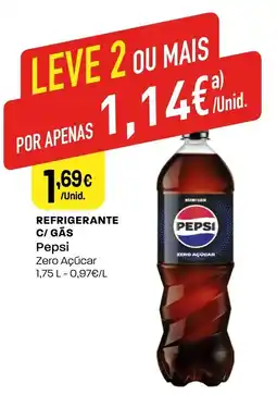 Intermarché Refrigerante c/gās Pepsi promoção