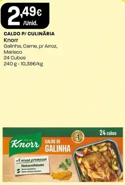 Intermarché Caldo p/ culinária knorr promoção