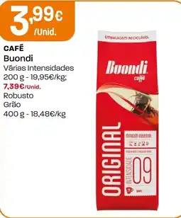 Intermarché Café buondi promoção