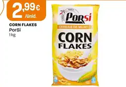Intermarché Corn flakes porsi promoção