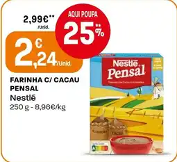 Intermarché Farinha c/ cacau pensal Nestlé promoção
