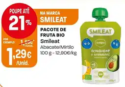 Intermarché Pacote de fruta bio Smileat promoção