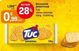 Intermarché Bolachas aperitivas Tuc promoção