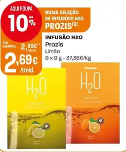 Intermarché Infusão H20 Prozis promoção