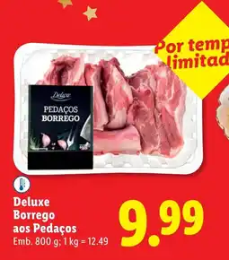 Lidl Deluxe Borrego aos Pedaços promoção
