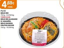 Intermarché Porsi bolo rei promoção