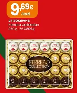 Intermarché 24 BOMBONS Ferrero Collection promoção