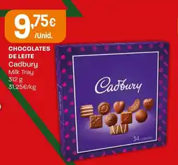 Intermarché Chocolates de leite cadbury milk tray promoção