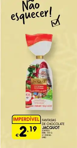 Meu Super Fantasias de chocolate jacquot promoção