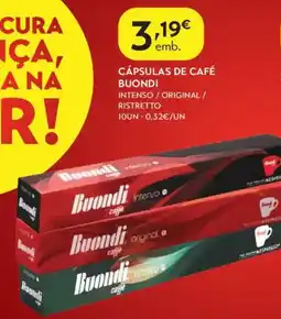 Spar Cápsulas de café buondi promoção