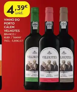Spar Vinho do porto cálem velhotes promoção