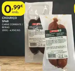 Spar Chouriço spar promoção