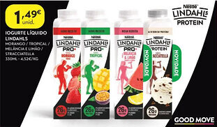 Spar Iogurte líquido lindahls promoção