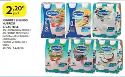 Spar Iogurte líquido nutrégi s/lactose promoção