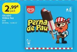Spar Gelado perna pau promoção