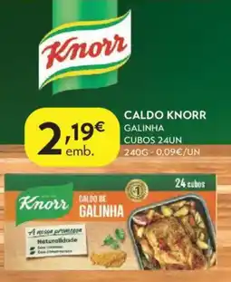 Spar Caldo knorr galinha promoção