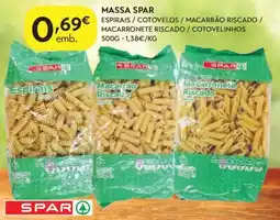 Spar Massa spar promoção