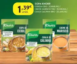 Spar Sopa knorr Cebola promoção