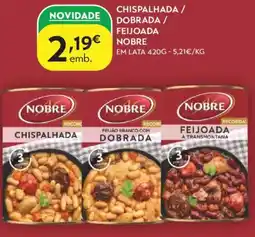 Spar Chispalhada / dobrada / feijoada nobre promoção