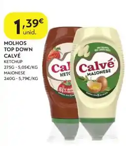 Spar Molhos top down calvé promoção