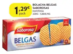 Spar Bolacha belgas saborosas manteiga promoção