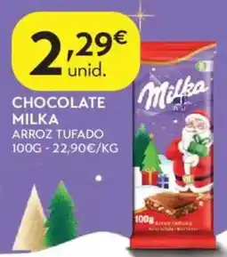 Spar Chocolate milka arroz tufado promoção