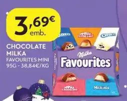 Spar Chocolate milka favourites mini promoção