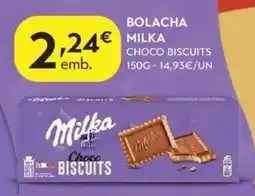Spar Bolacha milka choco biscuits promoção