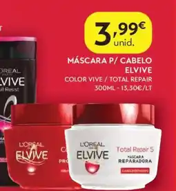 Spar Máscara p/ cabelo elvive promoção