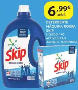 Spar Detergente máquina roupa skip promoção