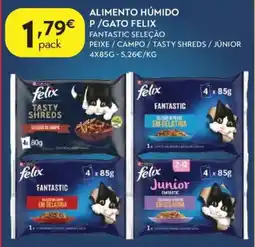 Spar Alimento humido p/gato felix promoção
